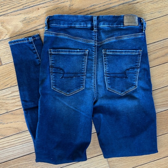 American Eagle Curvy High Rise Leggings Jeans - Picture 4 of 7